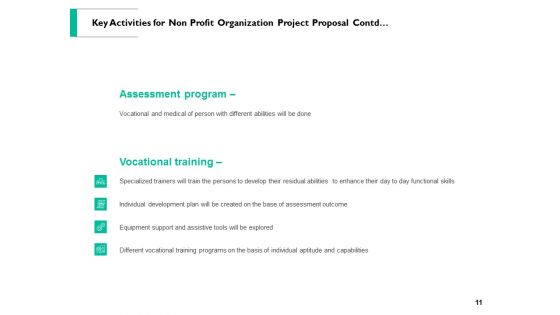 Non Profit Organization Project Proposal Ppt PowerPoint Presentation Complete Deck With Slides