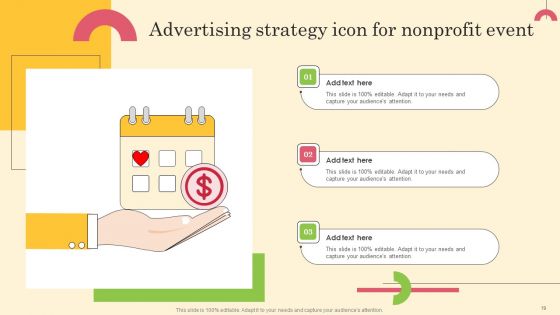 Nonprofit Advertising Strategy Ppt PowerPoint Presentation Complete Deck With Slides