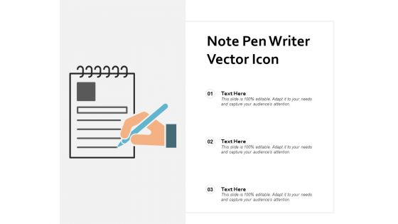 Note Pen Writer Vector Icon Ppt PowerPoint Presentation Slides Inspiration Note Pen Writer Vector Icon Ppt PowerPoint Presentation Slides Inspiration