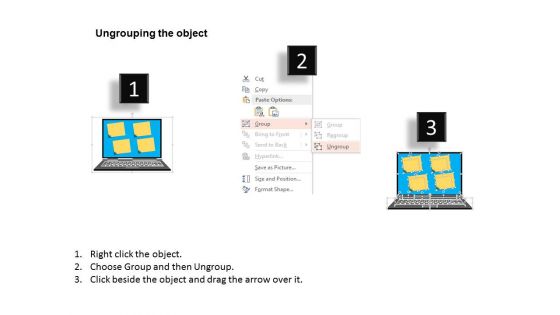 Notes On Laptop For Marketing Plan Example Powerpoint Template