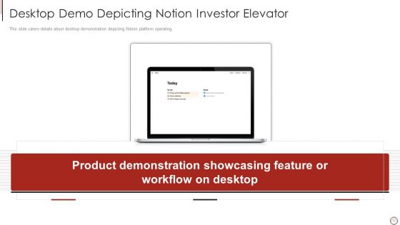 Notion Investor Elevator Pitch Deck Ppt PowerPoint Presentation Complete Deck With Slides