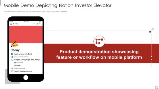 Notion Investor Elevator Pitch Deck Ppt PowerPoint Presentation Complete Deck With Slides