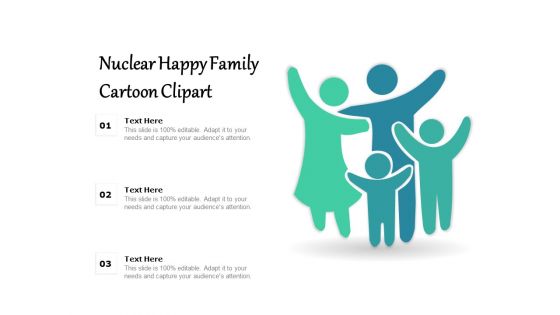 Nuclear Happy Family Cartoon Clipart Ppt PowerPoint Presentation File Layouts PDF