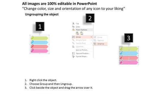 Numbered Tags To Organize Information Powerpoint Template