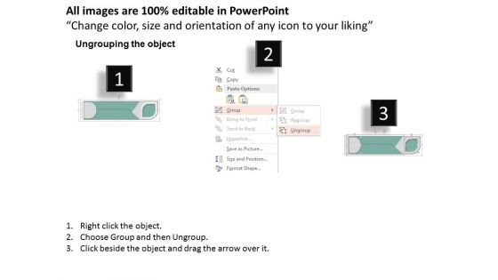 Numeric Order Of Business Steps Powerpoint Template