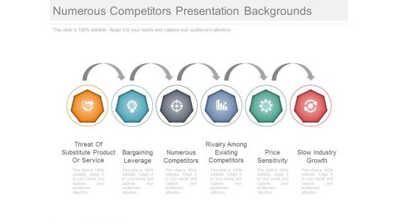 Numerous Competitors Presentation Backgrounds