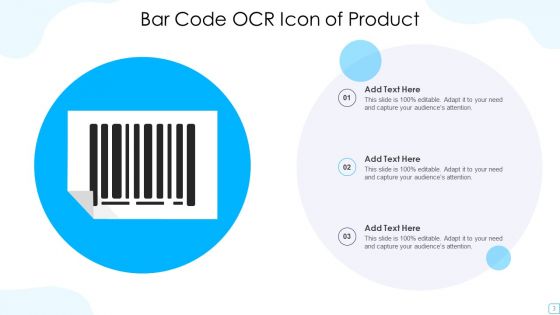 OCR Icon Ppt PowerPoint Presentation Complete With Slides
