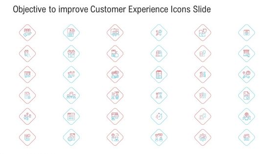 Objective To Improve Customer Experience Ppt PowerPoint Presentation Complete Deck With Slides