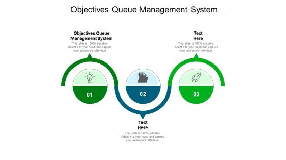 Objectives Queue Management System Ppt PowerPoint Presentation Infographics Outline Cpb Pdf