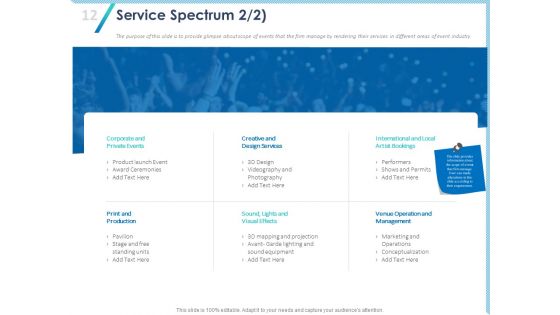 Occasion Planning Firm Overview Ppt PowerPoint Presentation Complete Deck With Slides