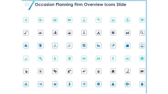 Occasion Planning Firm Overview Ppt PowerPoint Presentation Complete Deck With Slides