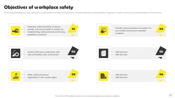 Occupational Health And Safety At Workplace Ppt PowerPoint Presentation Complete Deck With Slides