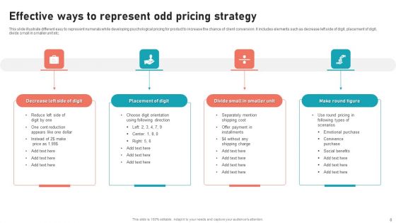 Odd Pricing Strategy Ppt PowerPoint Presentation Complete Deck With Slides