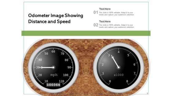 Odograph Scrolling Meter Speed Ppt PowerPoint Presentation Complete Deck