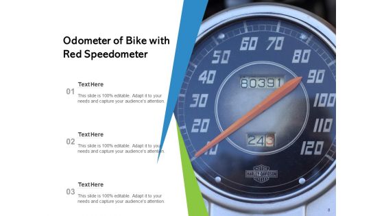 Odograph Scrolling Meter Speed Ppt PowerPoint Presentation Complete Deck