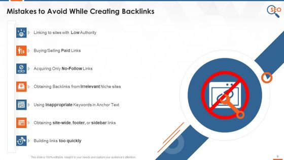Off Page SEO Technique Link Building Training Ppt