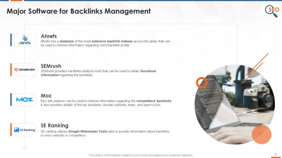 Off Page SEO Technique Link Building Training Ppt