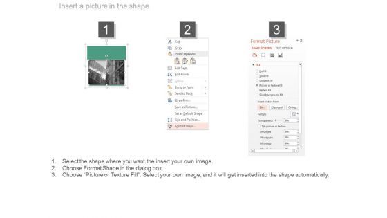 Office Buildings Compare Chart Powerpoint Slides
