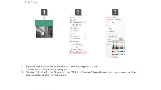 Office Buildings Compare Chart Powerpoint Slides