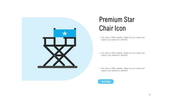 Office Chair Symbol Director Chair Ppt PowerPoint Presentation Complete Deck