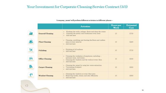 Office Cleaning Service Proposal Template Ppt PowerPoint Presentation Complete Deck With Slides
