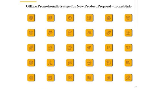 Offline Promotional Strategy For New Product Proposal Ppt PowerPoint Presentation Complete Deck With Slides