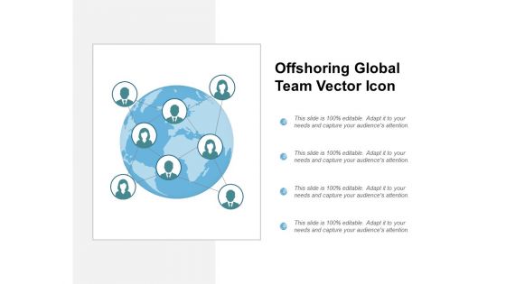Offshoring Global Team Vector Icon Ppt PowerPoint Presentation Gallery Structure