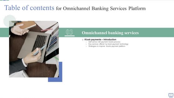 Omnichannel Banking Services Platform Ppt PowerPoint Presentation Complete Deck With Slides