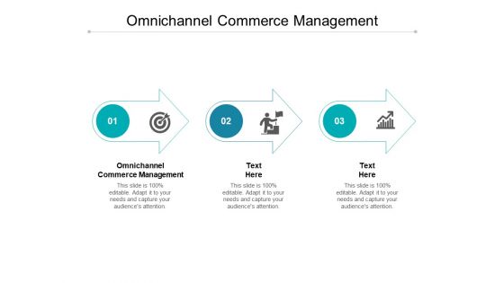 Omnichannel Commerce Management Ppt PowerPoint Presentation Icon Cpb