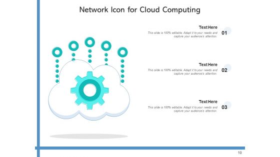 On Demand Computing Network Icon Data Transfer Ppt PowerPoint Presentation Complete Deck