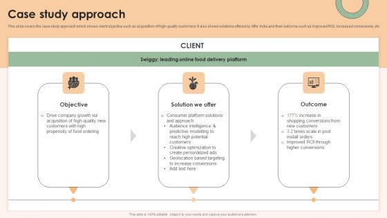 Online Advertising Firm Business Profile Case Study Approach Sample PDF Online Advertising Firm Business Profile Case Study Approach Sample PDF