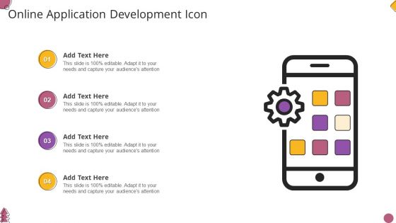 Online Application Development Icon Summary PDF