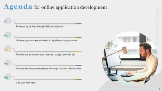 Online Application Development Ppt PowerPoint Presentation Complete Deck