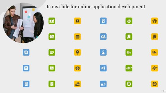 Online Application Development Ppt PowerPoint Presentation Complete Deck