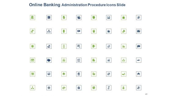 Online Banking Administration Procedure Ppt PowerPoint Presentation Complete Deck With Slides