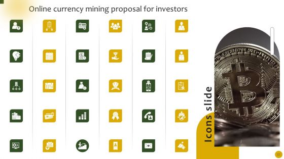 Online Currency Mining Proposal For Investors Ppt PowerPoint Presentation Complete Deck With Slides