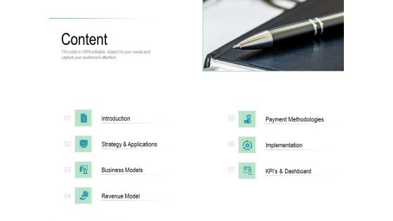 Online Distribution Services Content Ppt Outline Objects PDF