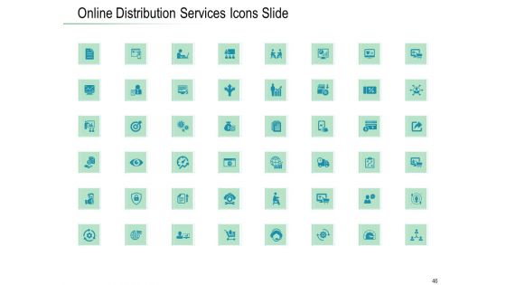 Online Distribution Services Ppt PowerPoint Presentation Complete Deck With Slides