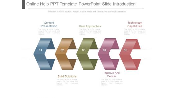 Online Help Ppt Template Powerpoint Slide Introduction