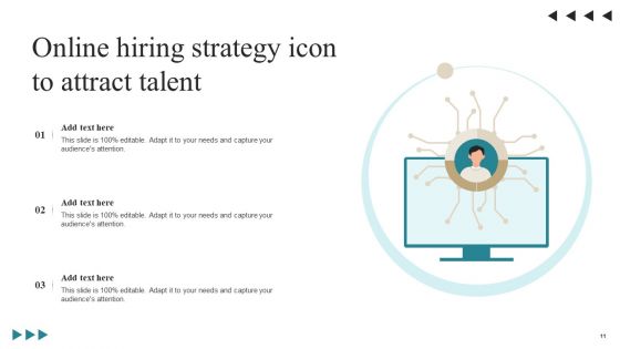 Online Hiring Strategy Ppt PowerPoint Presentation Complete Deck With Slides