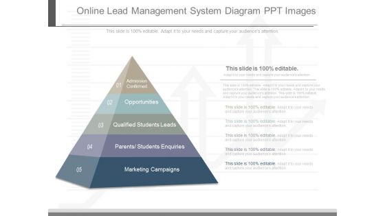 Online Lead Management System Diagram Ppt Images