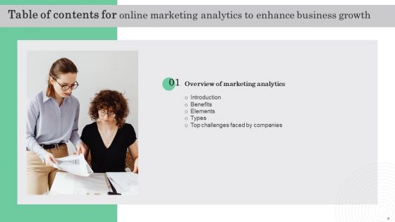 Online Marketing Analytics To Enhance Business Growth Ppt PowerPoint Presentation Complete Deck With Slides
