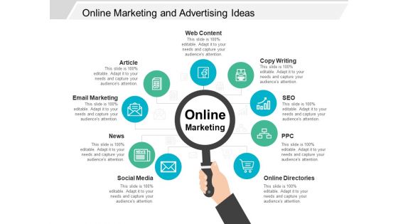 Online Marketing And Advertising Ideas Ppt Powerpoint Presentation Outline Design Ideas Online Marketing And Advertising Ideas Ppt Powerpoint Presentation Outline Design Ideas