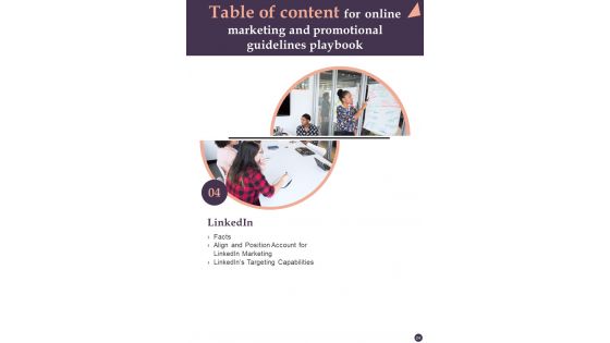 Online Marketing And Promotional Guidelines Playbook Template