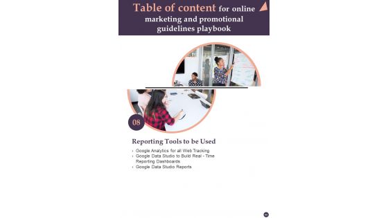 Online Marketing And Promotional Guidelines Playbook Template
