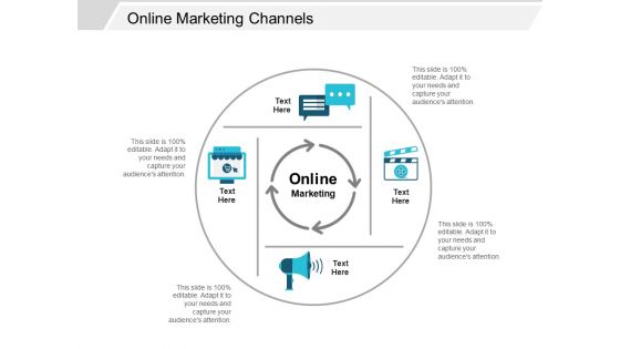 Online Marketing Channels Ppt Powerpoint Presentation Model Show