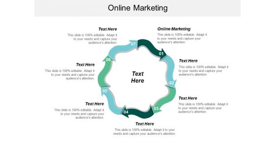 Online Marketing Ppt PowerPoint Presentation Pictures Graphics Design Cpb
