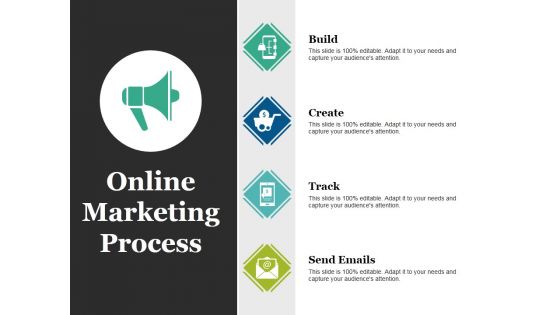 Online Marketing Process Ppt PowerPoint Presentation Professional Graphics Example