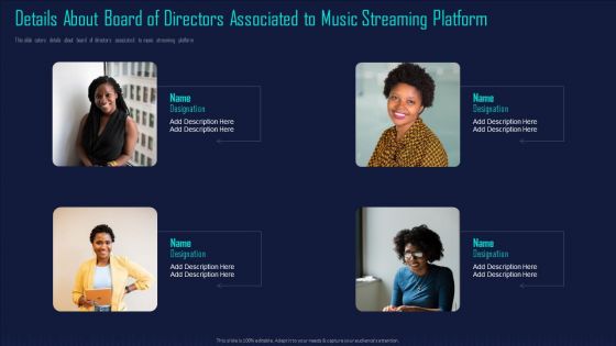 Online Music Streaming App Capital Raising Elevator Pitch Deck Ppt PowerPoint Presentation Complete Deck With Slides