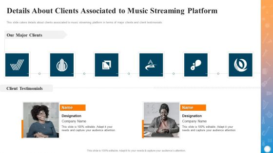 Online Music Streaming Service Platform Investor Fundraising Pitch Deck Ppt PowerPoint Presentation Complete Deck With Slides